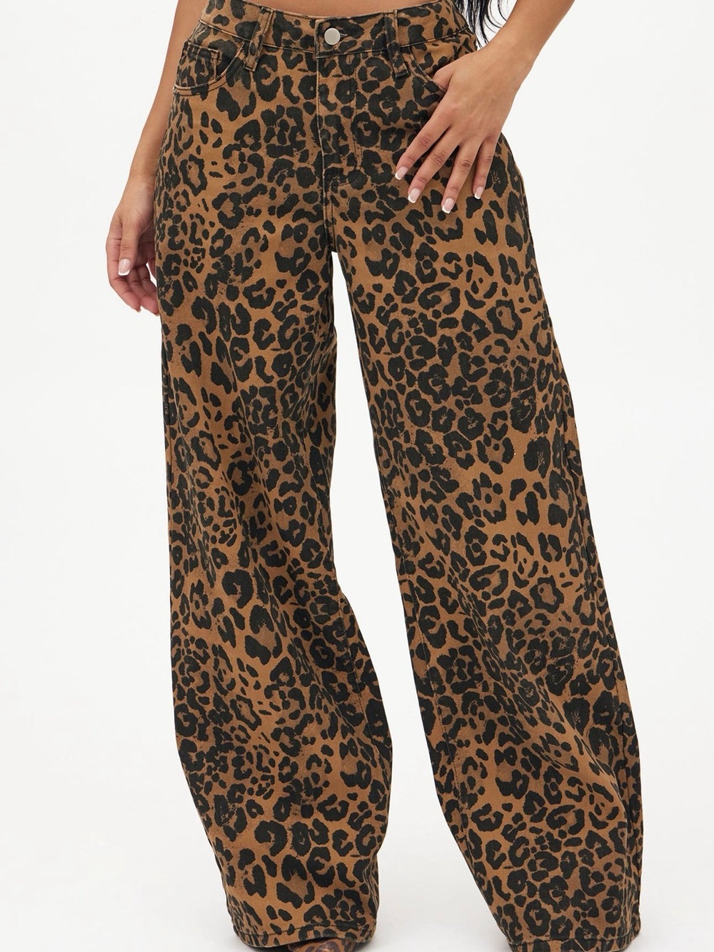 Fashion Nova Wide leg denim jeans